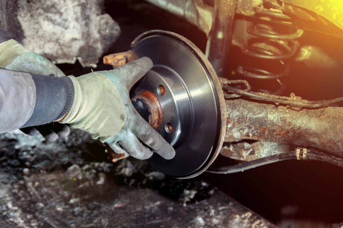 How does the brake system work?