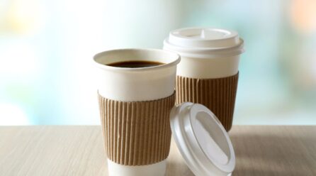 Why do restaurants use paper coffee cups?