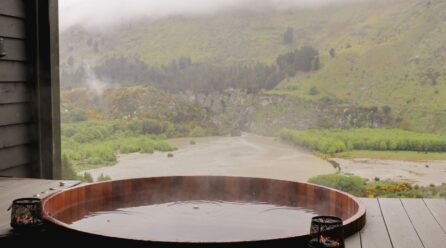 All you need to know about hot tub yoga